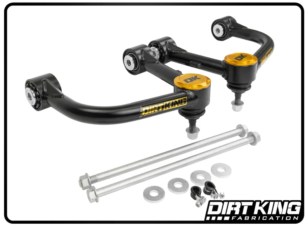 DIRT KING | 4130 Ball Joint Upper Control Arms | Toyota Tacoma (2005-2023)