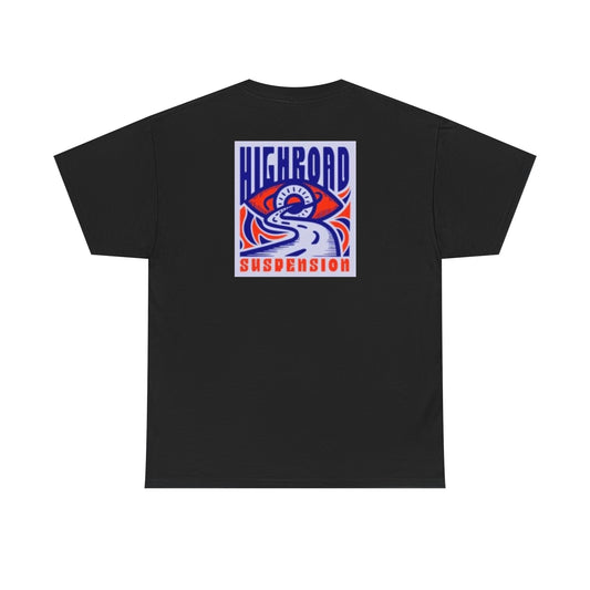 High Road Suspension Black Logo Tee