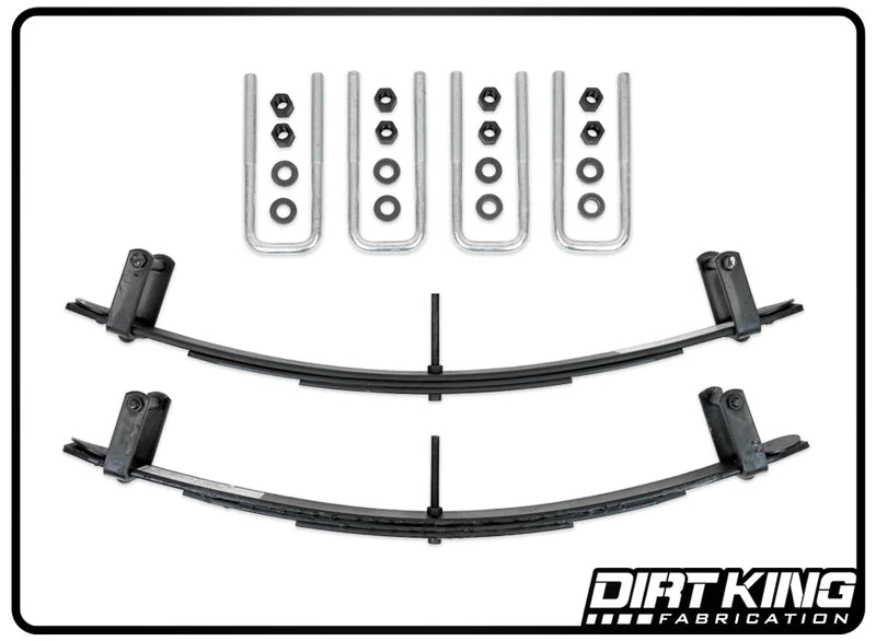 Dirt King | Deaver F85 Leaf Springs | Toyota Tacoma or Toyota Tundra