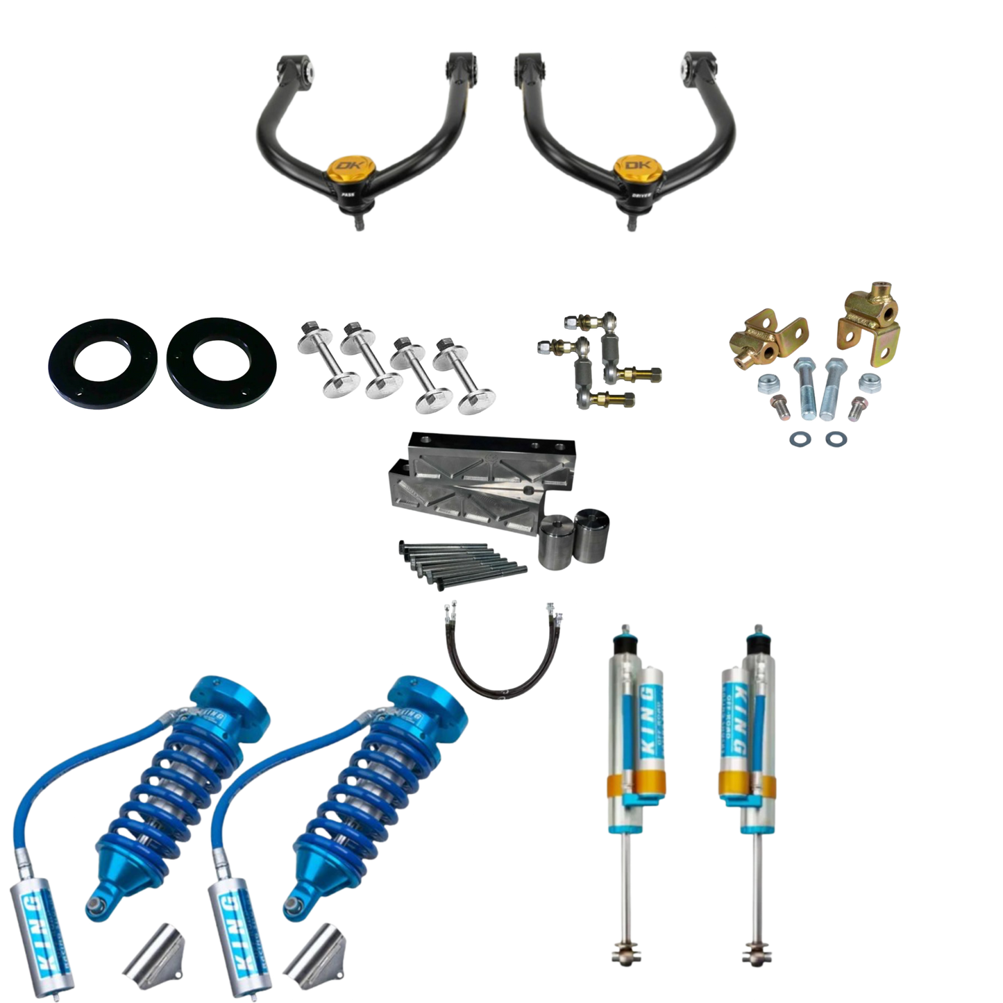 King 3" Lift Kit | 2017-2024 Nissan Armada | 2011-2013 Infiniti QX56 | 2014-2024 Infiniti QX80 | Luxury