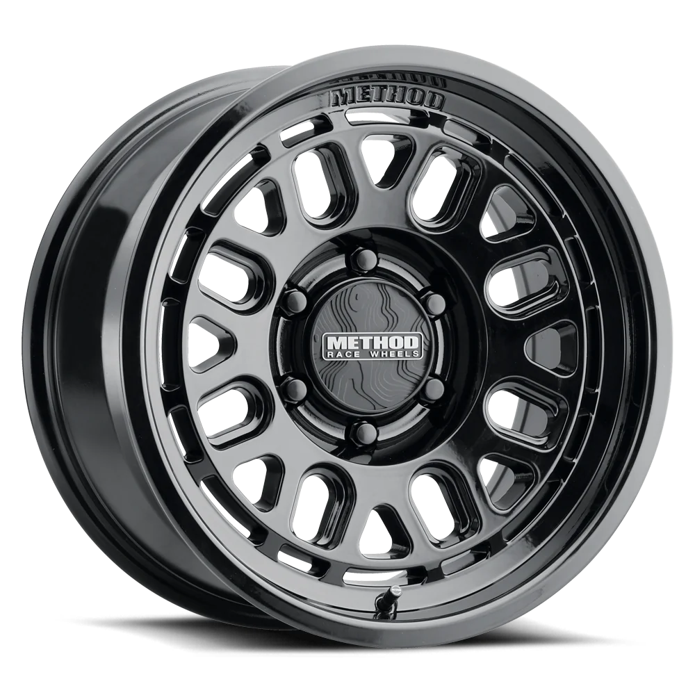 Method Wheels | 321 | Gloss Black | 17x8.5 | 6x5.5 | 0 Offset | 4.72" BS