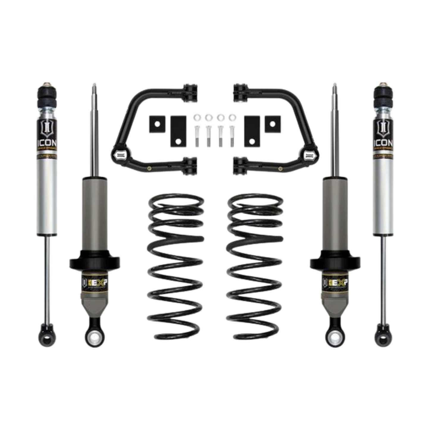 Icon | Stage 2 Suspension System w/Tubular Upper Control Arms | 0-2.13" Lift
