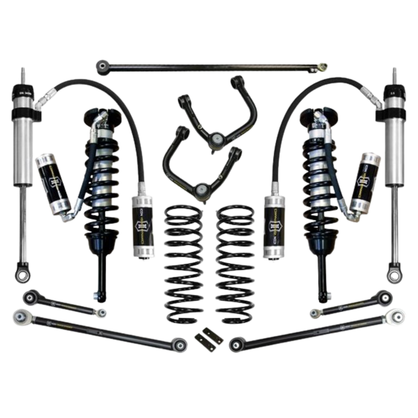 Icon | Stage 6 | 0-3.5" Lift Kit | W/Tubular UCA | (2010-23) Toyota 4Runner, (2010-14) Toyota FJ Cruiser | K53066T