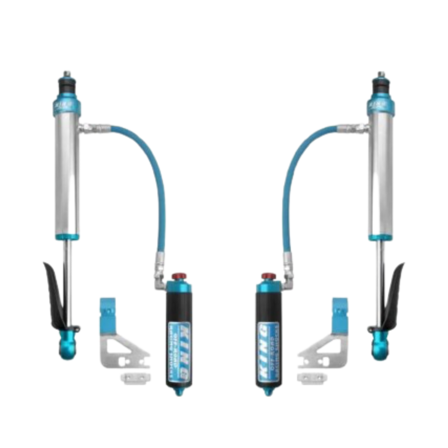 KING External Reservoir Rear Shock Absorbers w/Adjusters