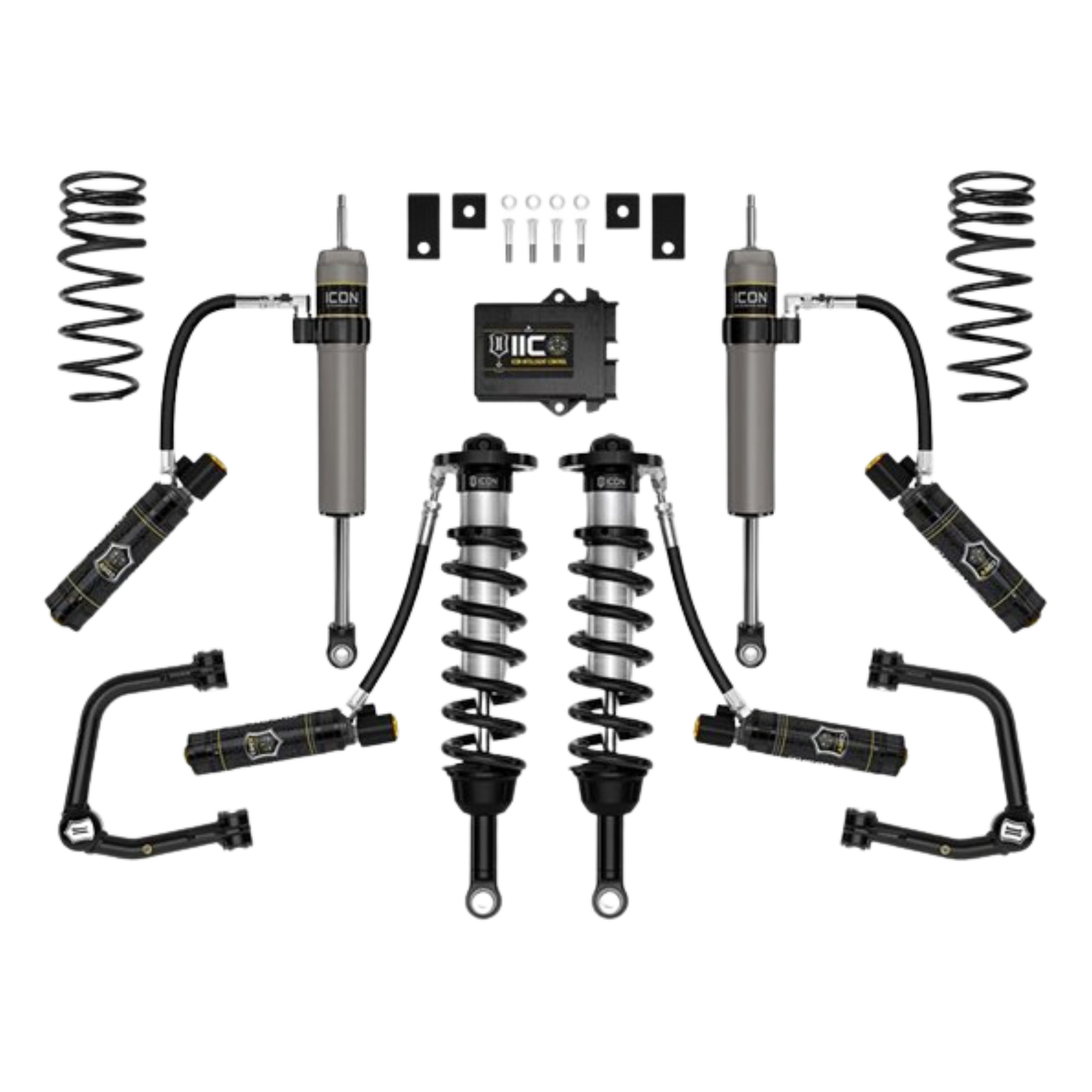 Icon | Stage 11 Suspension System | W/Tubular Upper Control Arms | 3-4.5" Lift