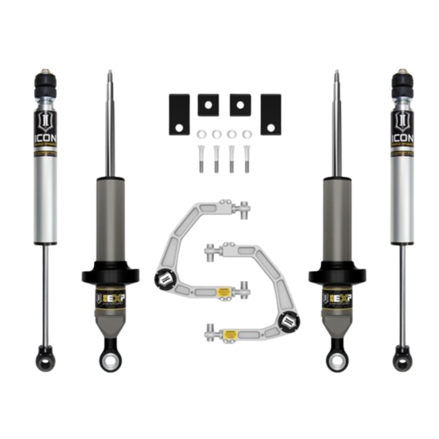 Icon | Stage 2 Suspension System | Billet | 0-3" Lift