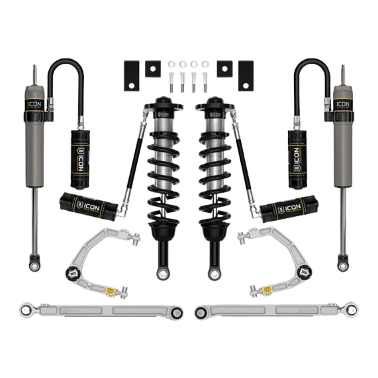 Icon | Stage 8 Suspension System w/Billet UCAs | 1.25-3.5" Lift
