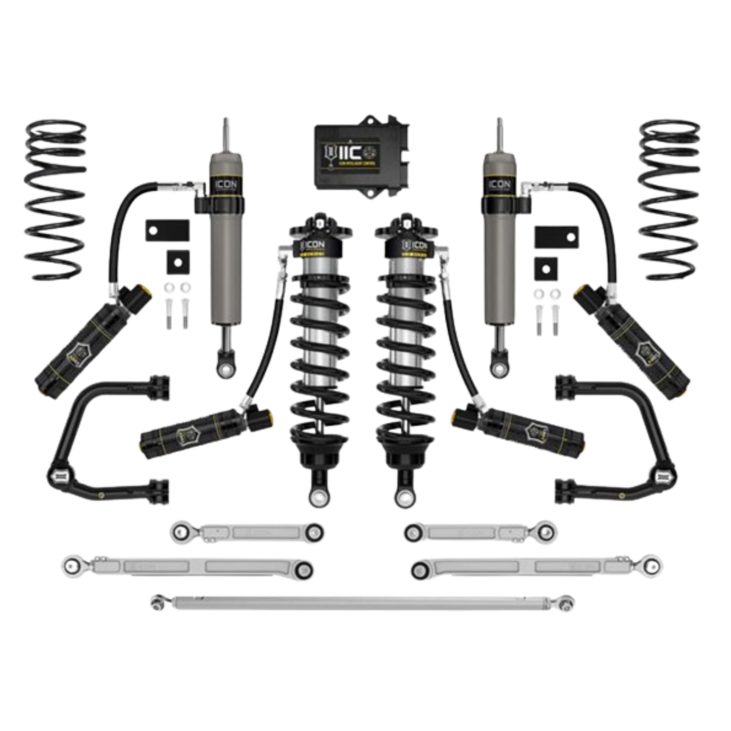 Icon | Stage 3 Suspension System | W/Tubular Upper Control Arms | 3-4.25" Lift