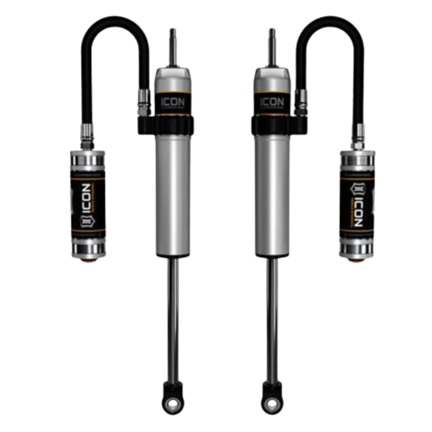 Icon | Remote Reservoir Rear Shock Absorbers | For 3-4" Rear Lift Height | (2005-2023) Toyota Tacoma | 57806P