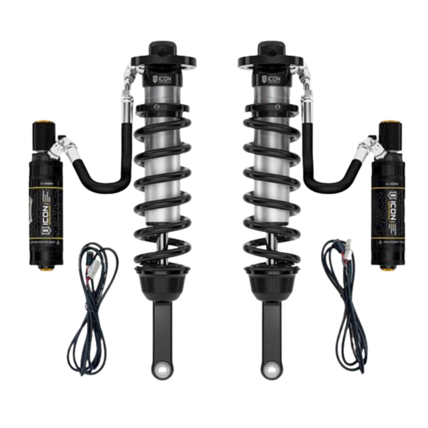 Icon | 5-6" Lift | 2.5" Internal Reservoir Front Coilover Kit | W/CDEV