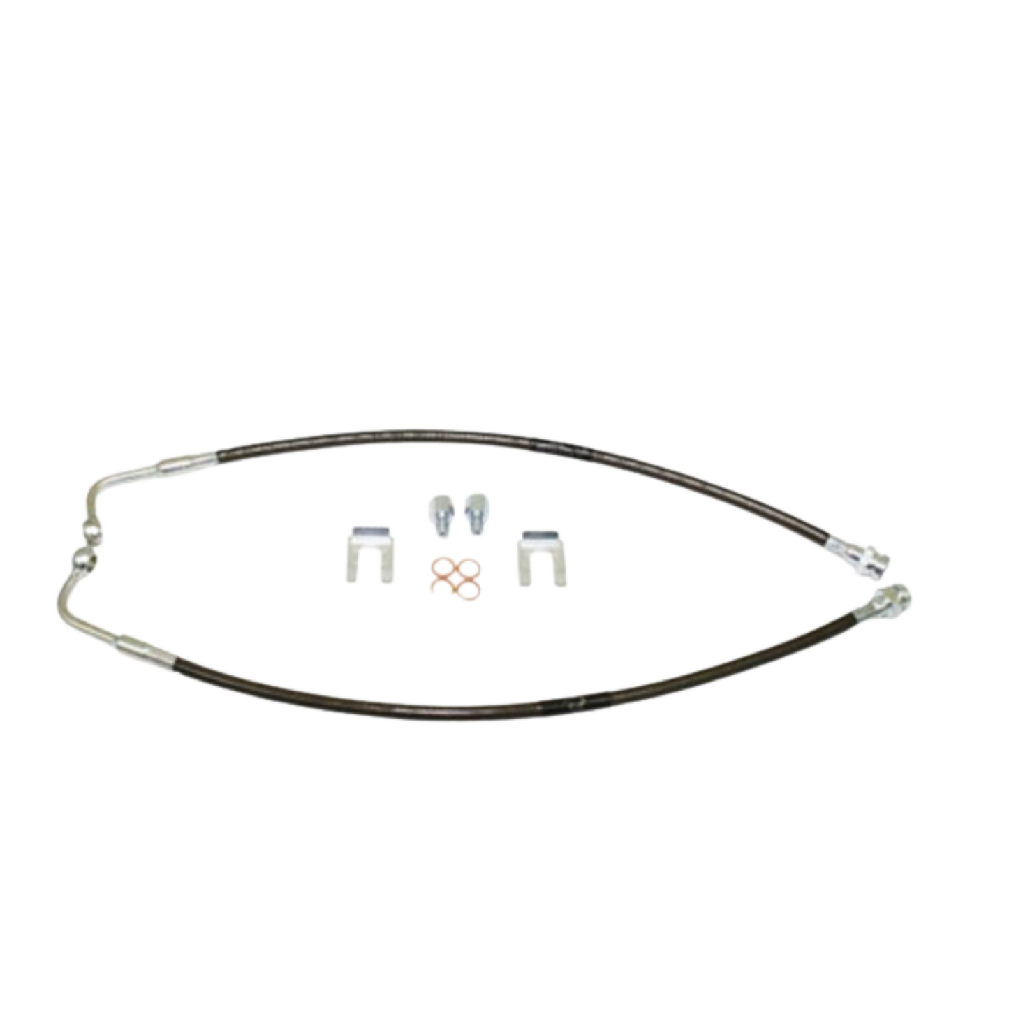 Front Extended Steel Braided Brake Lines | for 6” Lift | Nissan Titan, Nissan Armada or QX