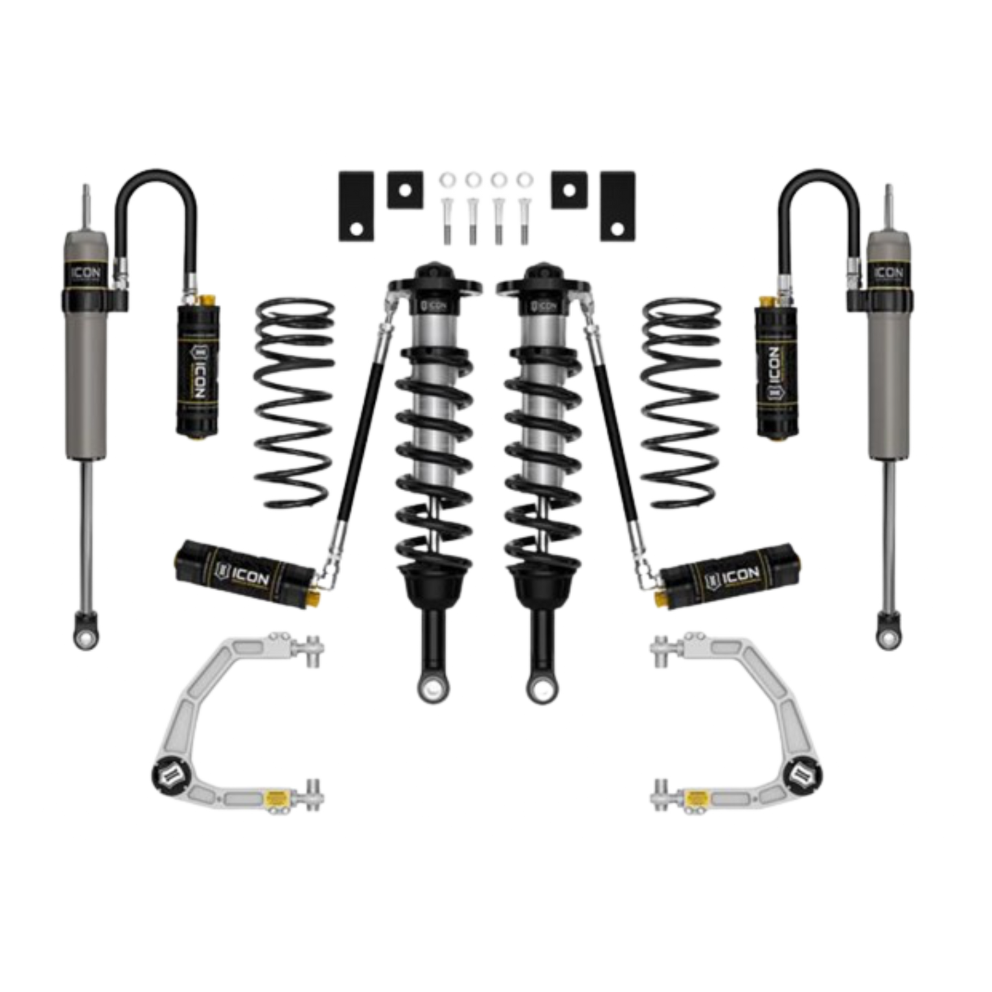 Icon | 3-4.5" Lift | Stage 9 Suspension System | W/Billet Upper Control Arms