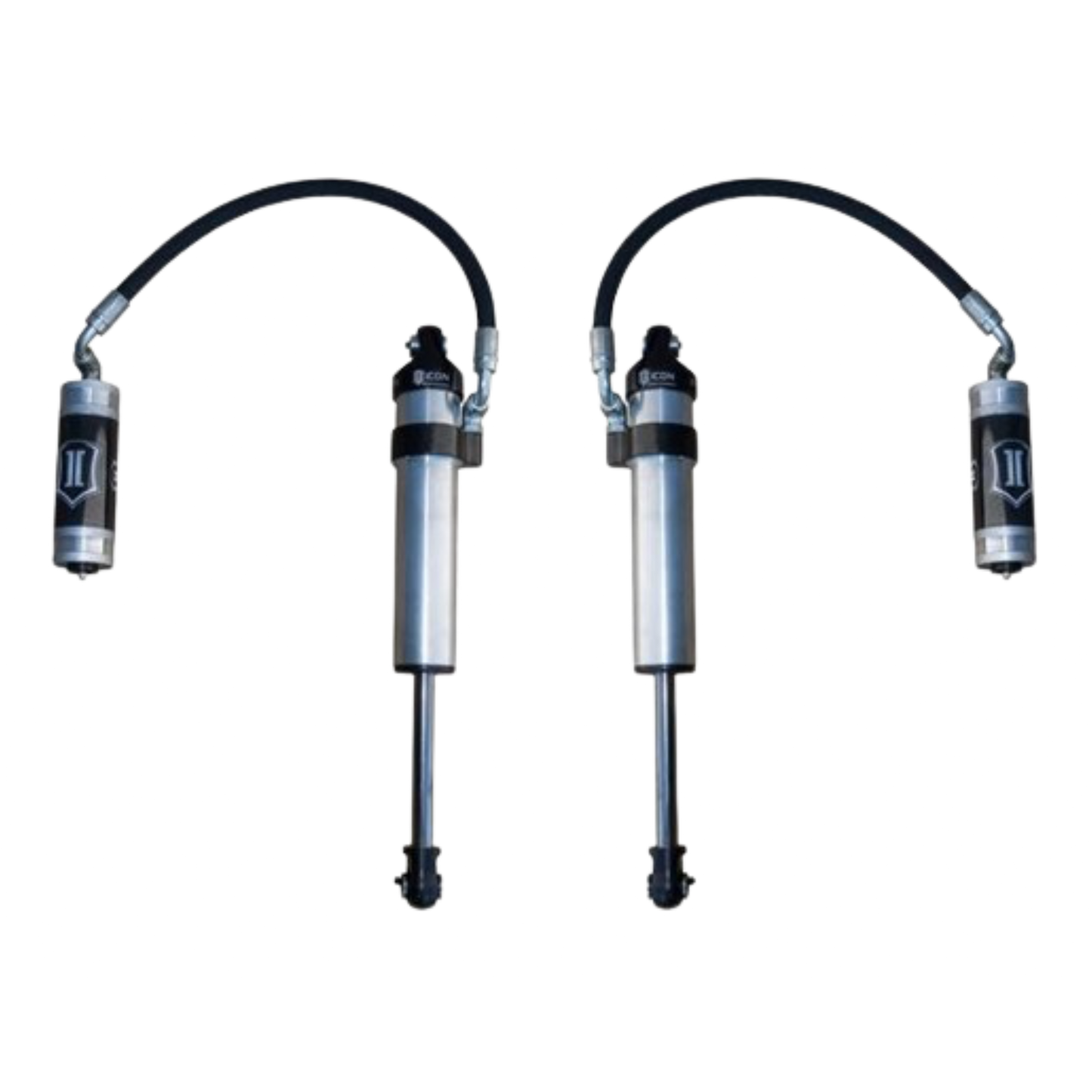 Icon | 2.5" Body | Front VS Long Travel Remote Reservoir | Secondary Shocks | (2003-2023) Toyota 4-Runner, 2005-2023 Toyota Tacoma, or (2007-2024) Toyota FJ Cruiser | 59703P-CB