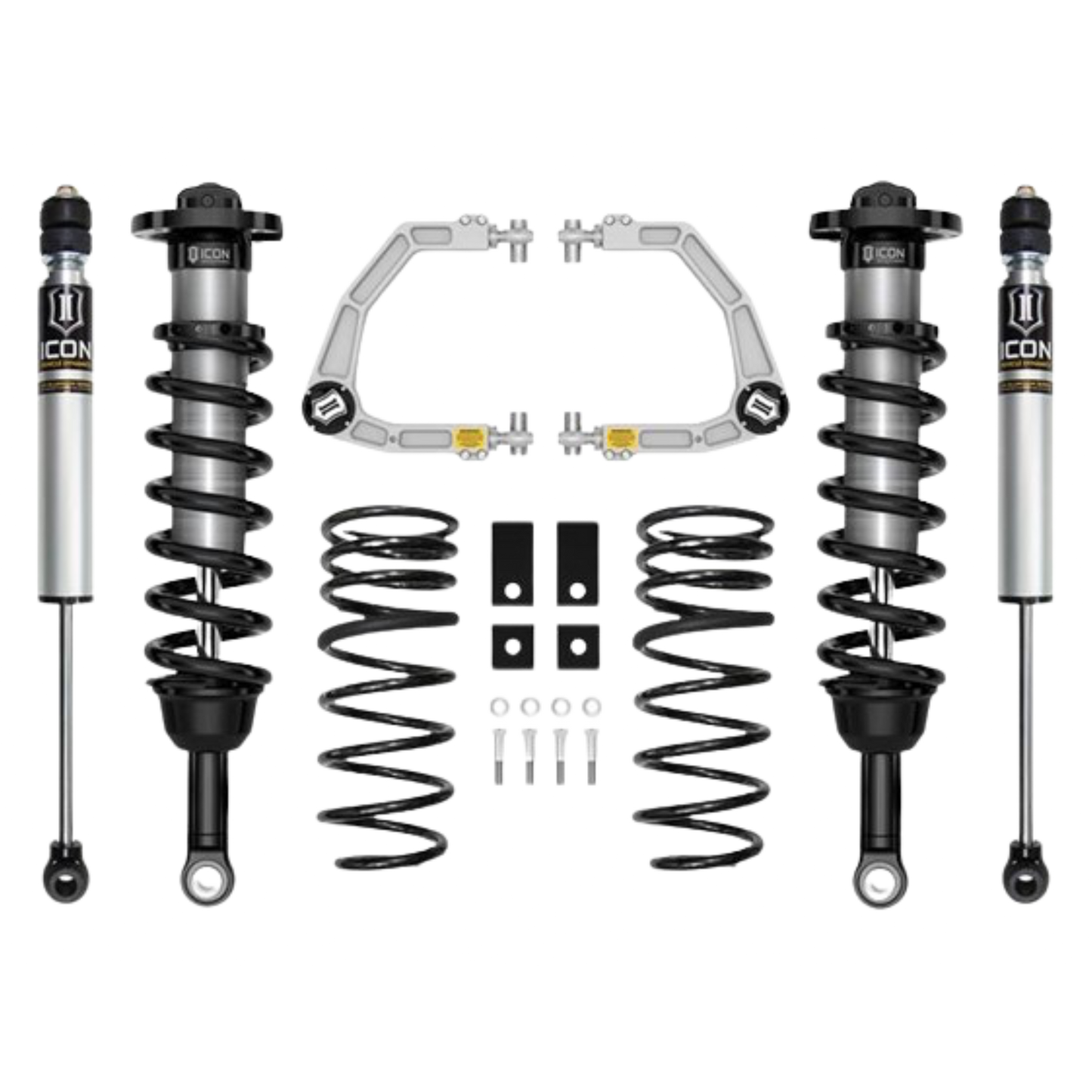 Icon | Stage 4 Suspension System | W/Billet Upper Control Arms | 3-4.5" Lift