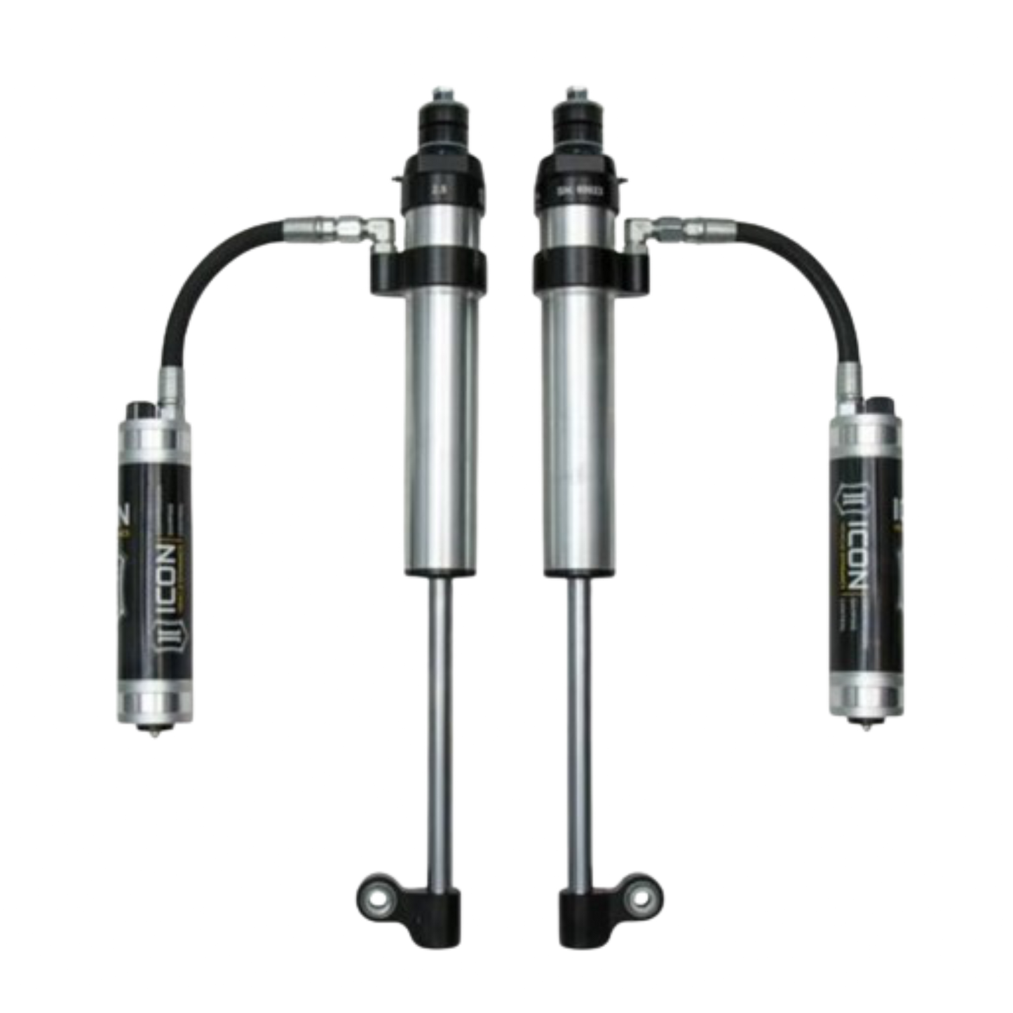 Icon | 2.5" Body Diameter | Aluminum RXT Remote Reservoir Shock Absorbers | (2005-2023) Toyota Tacoma | 57826P| 57826P