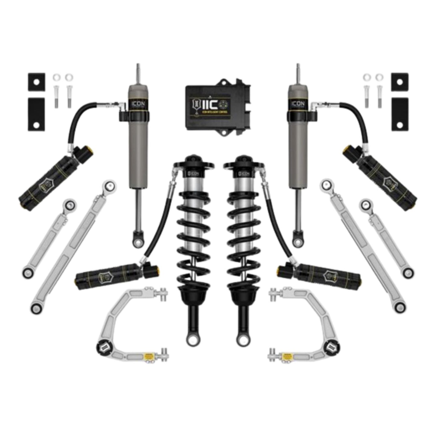 Icon | Stage 13 Suspension System W/Billet UCAs | 1.25-3.5" Lift