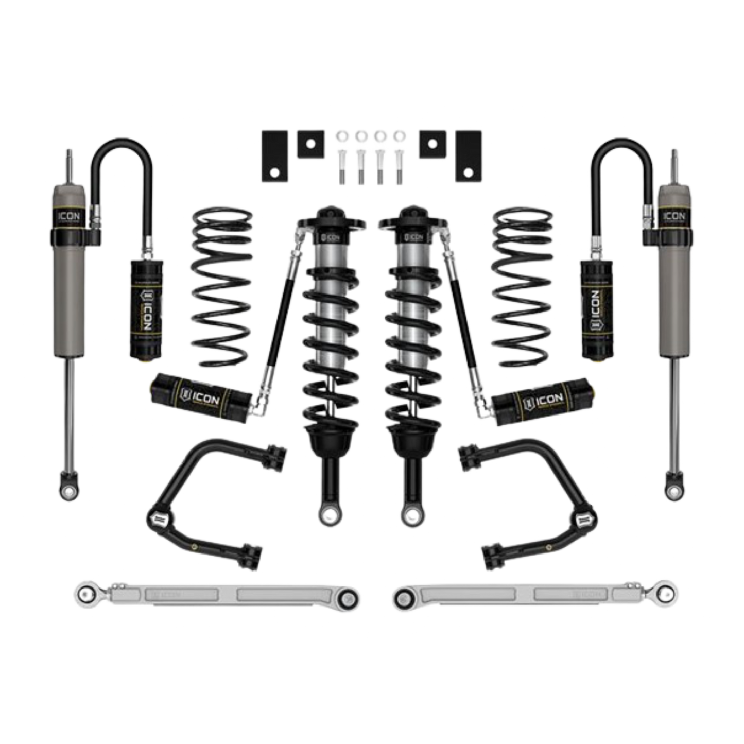 Icon | Stage 8 Suspension System | W/Tubular Upper Control Arms | 3-4.25" Lift