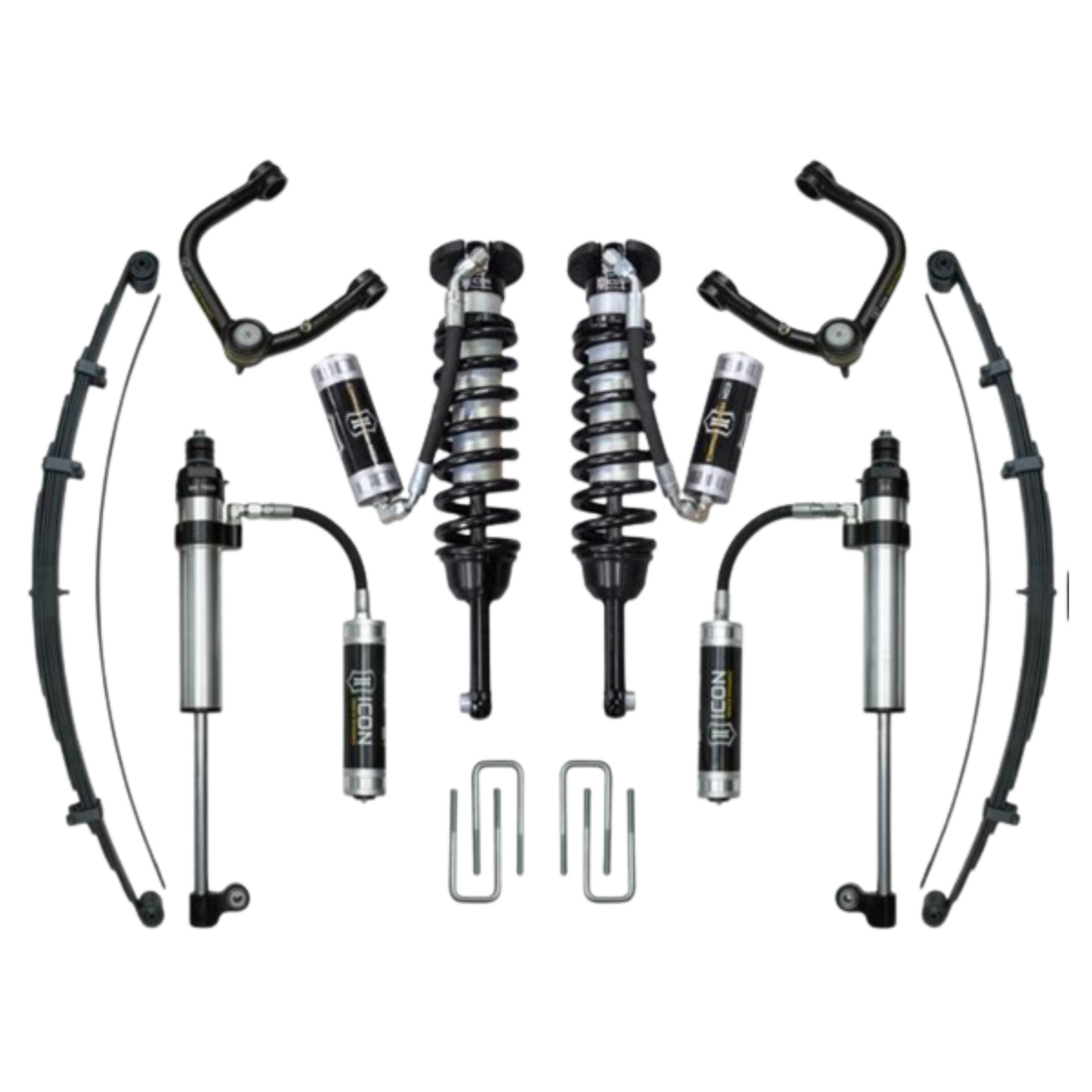 Icon | Stage 8 Suspension System | W/Tubular Upper Control Arms | 0-3.5" Lift - (2005-2015) Toyota Tacoma | 0-2.75" Lift - (2016-2023) Toyota Tacoma | K53008T