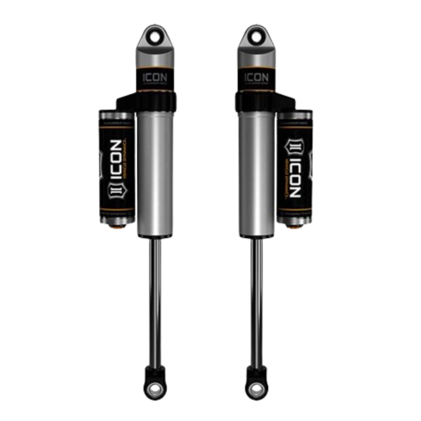 Icon | 2.5" Body | Front VS Long Travel Piggyback Reservoir Secondary Shocks | (2003-2023) Toyota 4-Runner, 2005-2023 Toyota Tacoma, or (2007-2024) Toyota FJ Cruiser | 59701P-CB