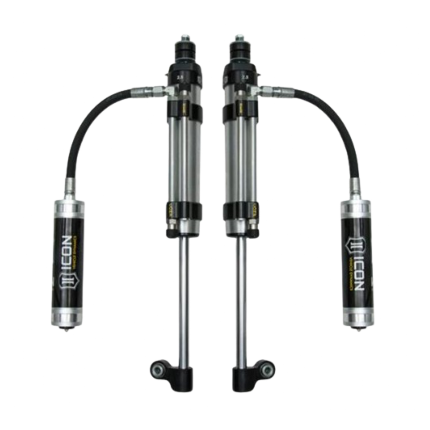 Icon | RXT | 2.5" Body | Omega Bypass Remote Reservoir Rear Shocks | (2005-2023) Toyota Tacoma | 59926P