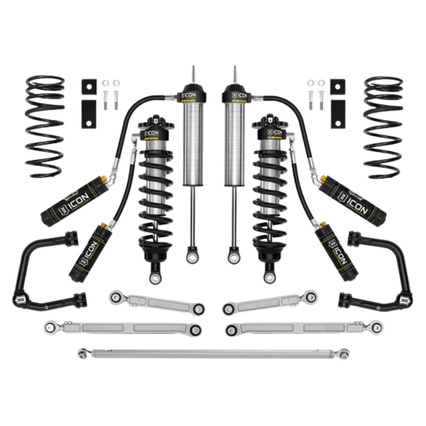 Icon | Stage 3 Suspension System | w/Tubular UCAs | 1.25-3.25" Lift