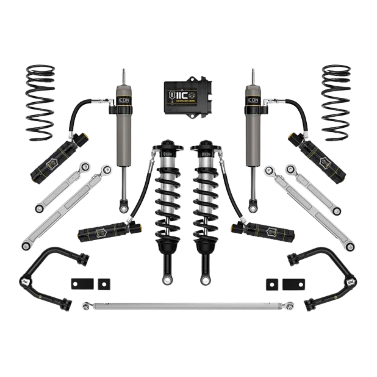 Icon | Stage 12 Suspension System | W/Tubular Upper Control Arms | 3-4.5" Lift