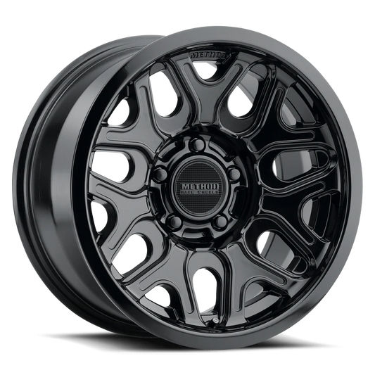 Method Wheels | 322 | Gloss Black | 18x9 | 5x150 | +18 Offset | 5.68" BS