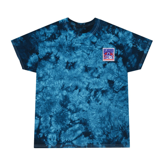 High Road Suspension Blue Tie-Dye Logo Tee