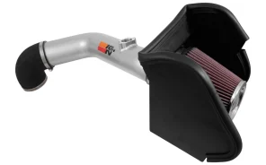 K&N Hi-Flow Air Intake System | Aluminum Tube | 2016-2024 Nissan Titan XD | Diesel Engine