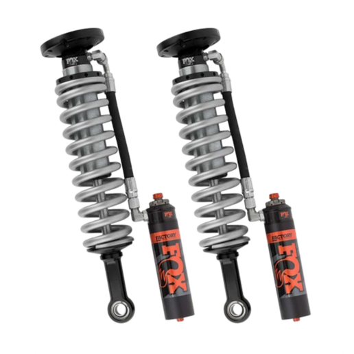 FOX | 2.5 Performance Elite Series | 0-3” External Reservoir Front Lift Coilovers W/Dampening Knobs