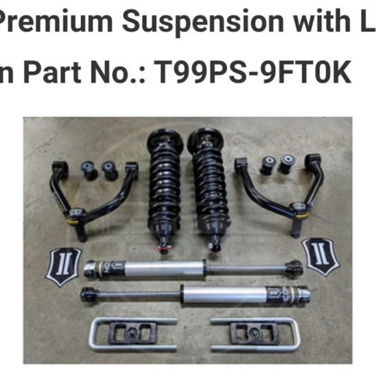 Icon | 3" Lift Kit | 2016-2024 Nissan Titan XD | Premium Stage 1