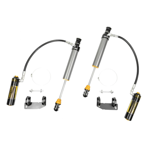 DIRT KING | 2.5" Body External Reservoir Rear Shocks | With Dampening Adjustment Knobs | (2010-2023) Toyota 4Runner or (2010-2014) | Toyota FJ Cruiser or (2010-2023) Lexus GX460 |  DK-812889R