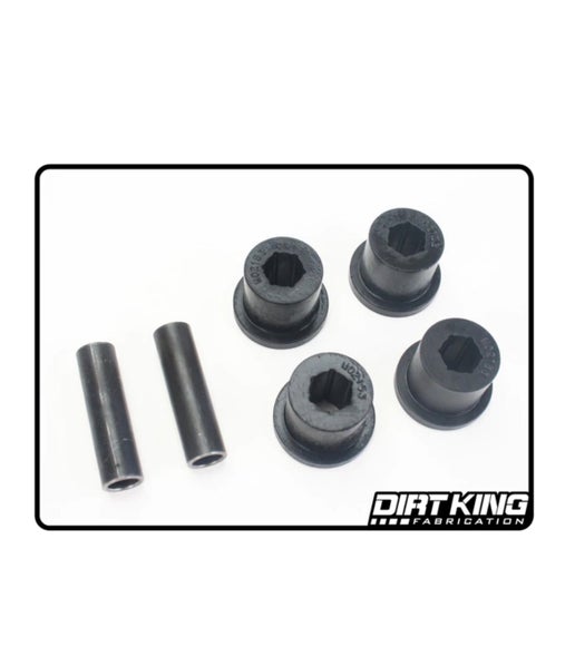 DIRT KING | Shackle Bushing Rebuild Kit | (2004-2024) Nissan Titan