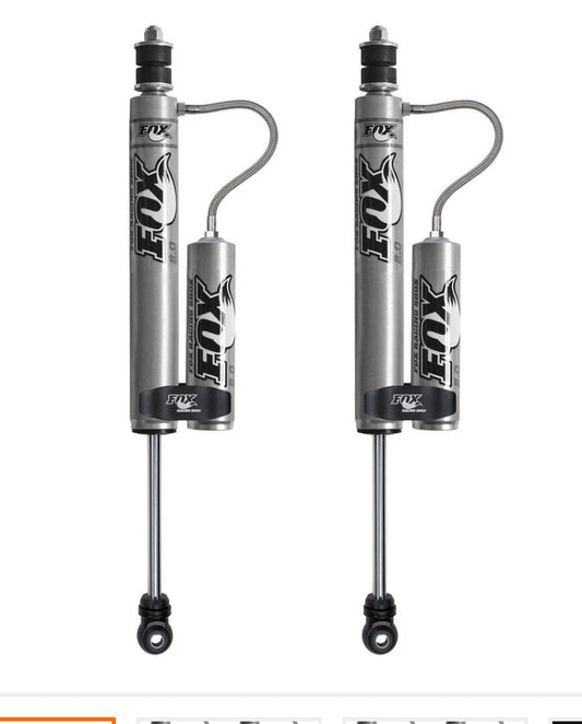 FOX | 2-3" Rear Lift  | 2.0 Performance Series Smooth Body Reservoir Shocks  | Toyota 4Runner, FJ Cruiser, or Tacoma | #985-24-116