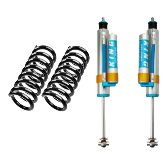 King Rear Air Shock Delete Kit | 2017-2024 Nissan Armada | 2011-2014 Infiniti QX56 | 2014-2024 Infiniti QX80 | Luxury
