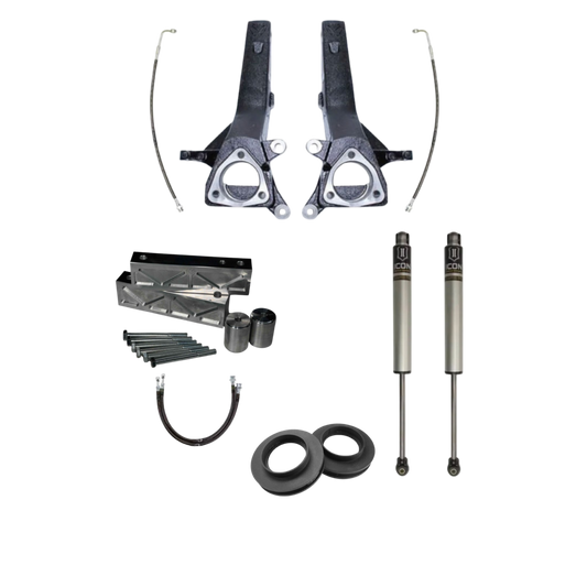 4” Lift Kit | Maxtrac | 2WD | 2004-2015 Nissan Armada and 2004-2010 Infiniti QX56