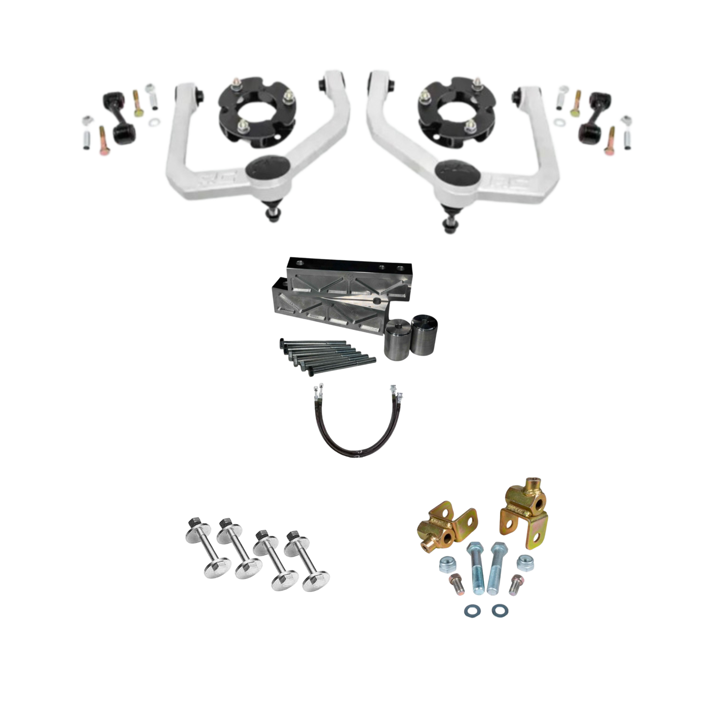 3" Lift Kit | Nissan Armada | Infiniti QX56 | Infiniti QX80 | Budget Lift (Keep Rear Air Shocks)