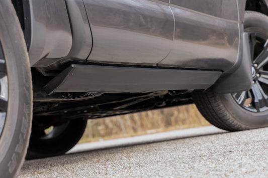 AMP Research | Lighted Power Running Boards | 2016-2017 Nissan Titan and Nissan Titan XD