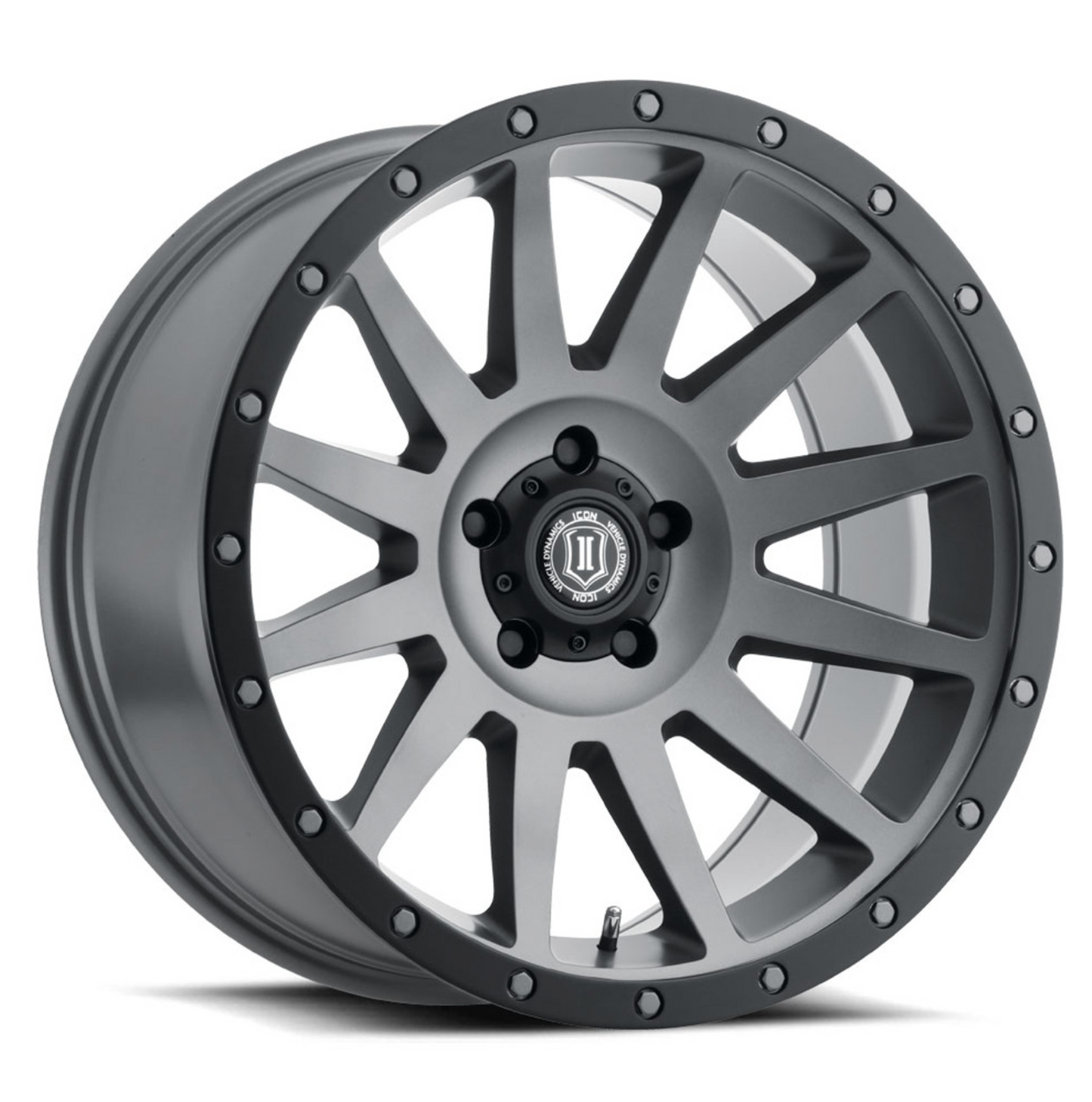 ICON ALLOYS | COMPRESSION | TITANIUM | 20x10 | 6x5.5 | -19 Offset | 4.75" BS