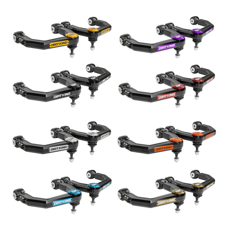Dirt King | Billet Upper Control Arms | 2005-2023 Toyota Tacoma