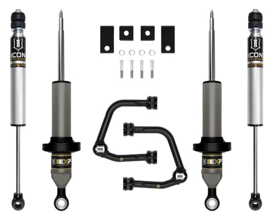 Icon | Stage 2 Suspension System w/Tubular UCAs | 2-3" Lift