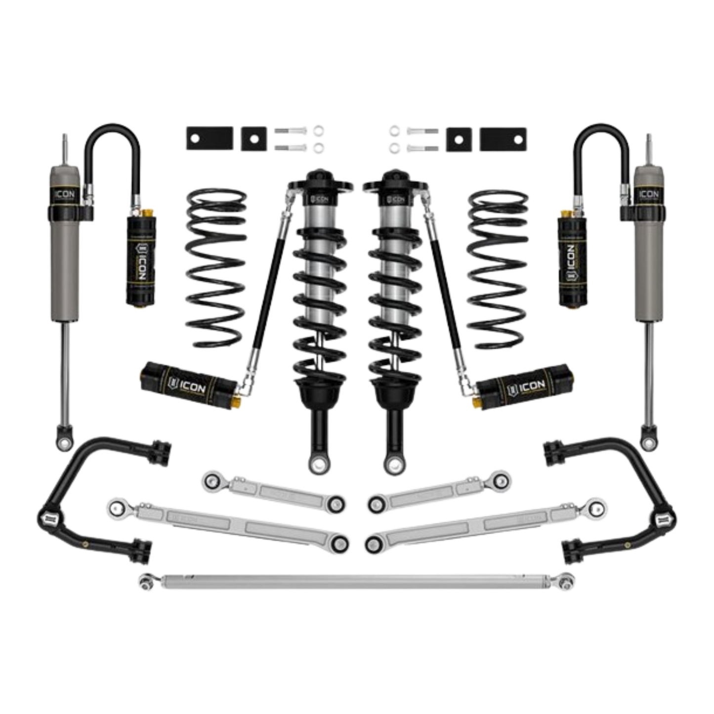 Icon | Stage 10 Suspension System | W/Tubular Upper Control Arms | 3-4.5" Lift