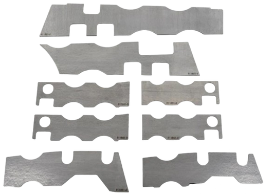 Dirt King | Rear Frame Plate Kit | Toyota Tacoma (2005-2023) | DK-811851