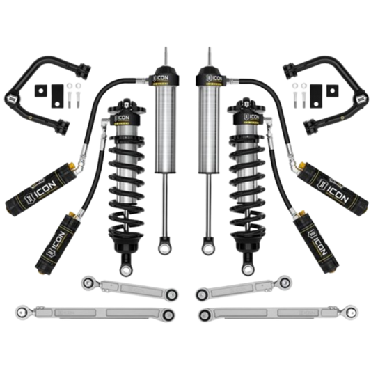 Icon | Stage 2 Suspension System w/Tubular UCAs | 2-3.25" Lift
