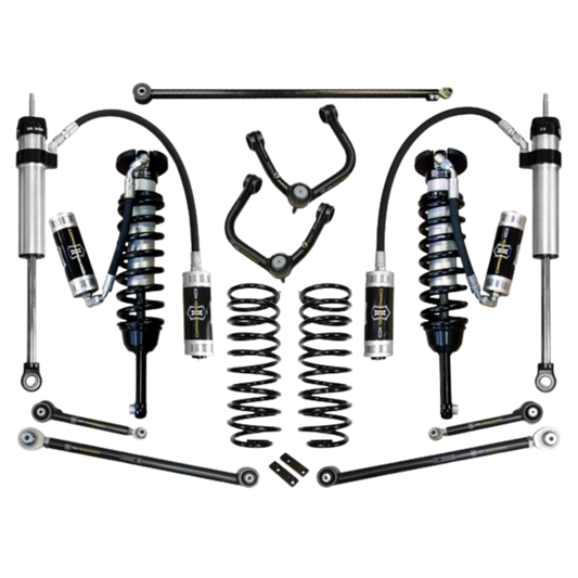 Icon | Stage 6 | 0-3.5" Lift Kit | W/Tubular UCA | (2010-23) Toyota 4Runner, (2010-14) Toyota FJ Cruiser | K53066T