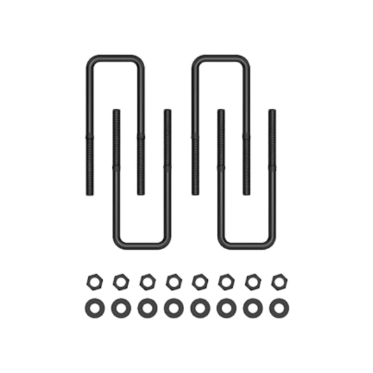 Icon | 8.0" Rear Lift U-Bolt Kit | 1996-2023 Toyota Tacoma or 2000-2021 Toyota Tundra | 52050
