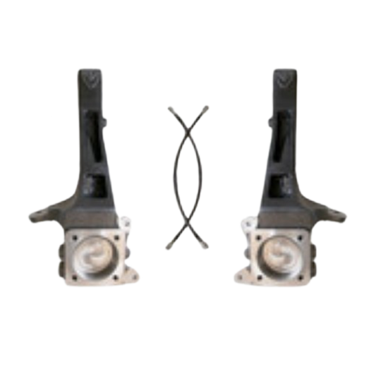 Maxtrac 4" Lift Spindles, 2005-2023 Toyota Tacoma, 2WD