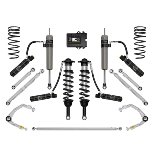 Icon | Stage 12 Suspension System | W/Billet Upper Control Arms | 3-4.5" Lift