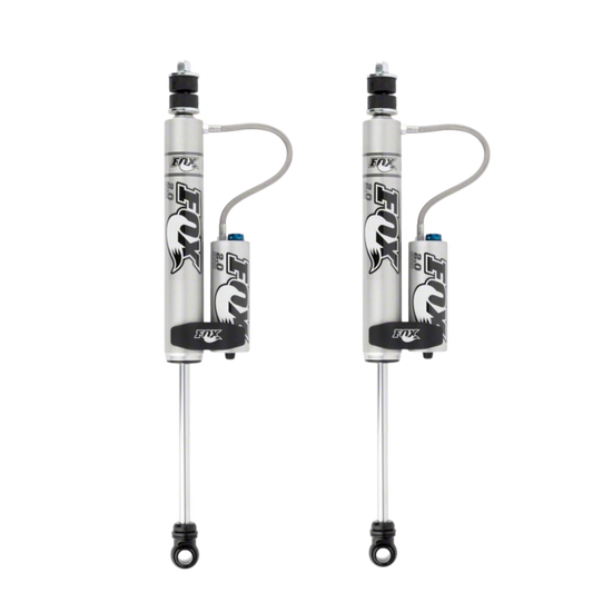 FOX | 2" Body External Reservoir Rear Shocks | For 2-3" Rear Lift | W/Dampening Adjustment Knobs, |Toyota 4Runner or FJ Cruiser | 985-26-118