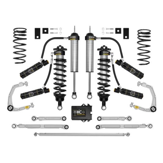 Icon | Stage 4 Suspension System | W/Billet Upper Control Arms | 3-4.25" Lift